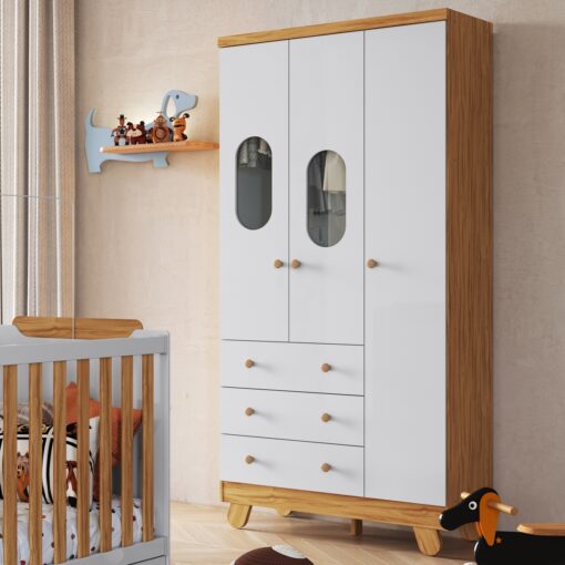 Guarda-Roupa 3 Portas Pingo