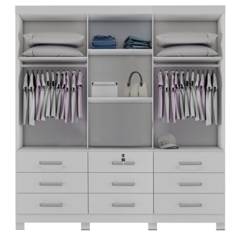 Guarda-Roupa 3 Portas Athenas