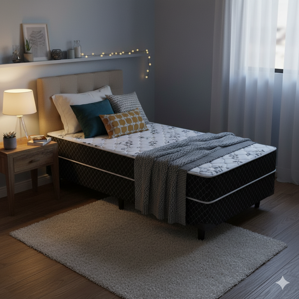 Cama de Solteiro D20 Ortopédica