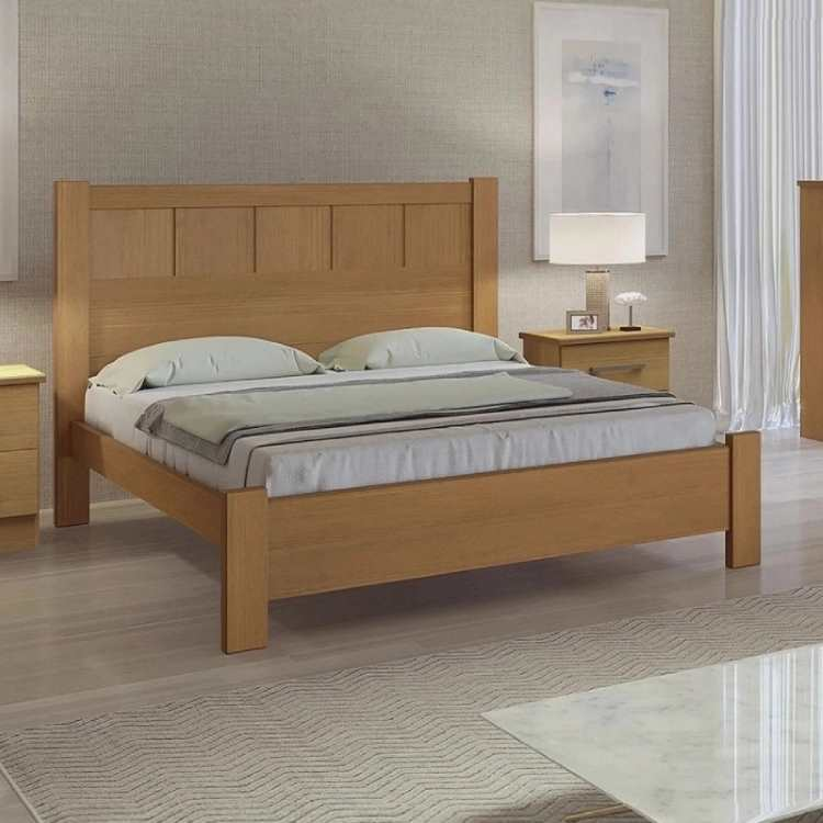 Cama Casal de Madeira Primicia Plus