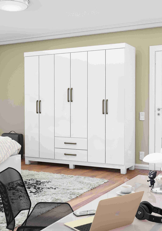 Guarda-Roupa 6 Portas Áries