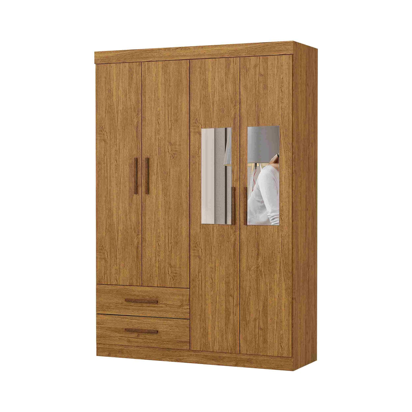 Guarda-Roupa 4 Portas Hércules