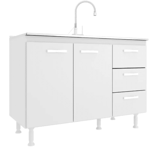 Balcão de Cozinha 1,20 para Pia