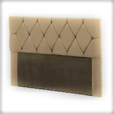 Cabeceira Casal Bia 140 Suede