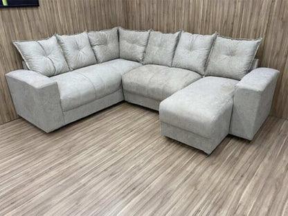 Sofá de Canto Alice Suede