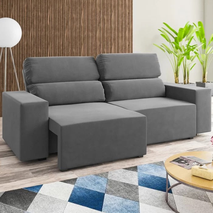 Sofá Retrátil e Reclinável Caique 2m