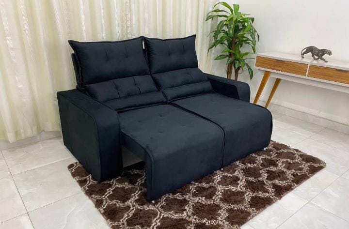 Sofá Retrátil e Reclinável Minas 1,80m