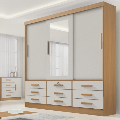 Guarda-Roupa 3 Portas Meridian