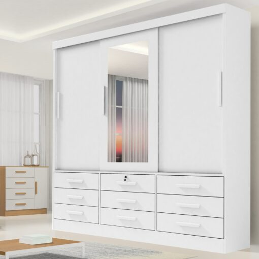Guarda-Roupa 3 Portas Meridian