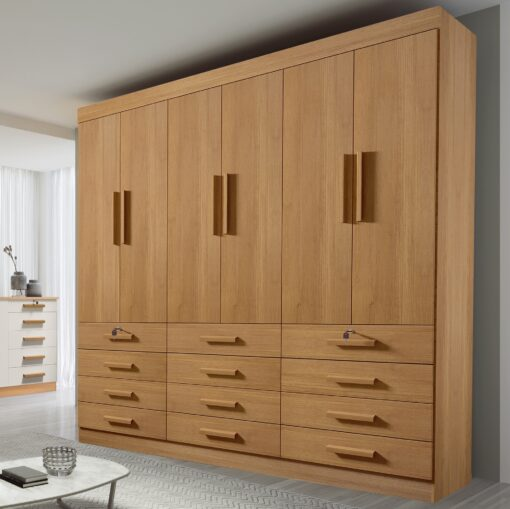 Guarda-Roupa 6 Portas Mônaco