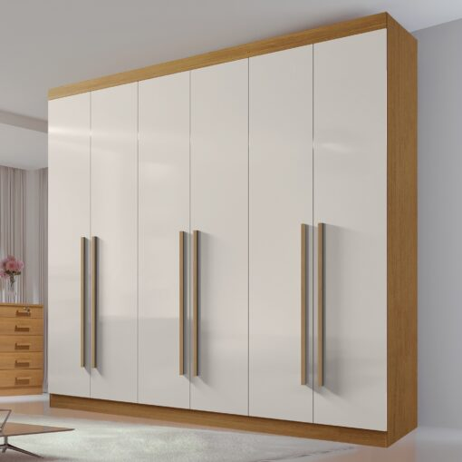 Guarda-Roupa 6 Portas Da Vinci 275 cm