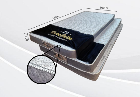 Colchão Matelassiê D33