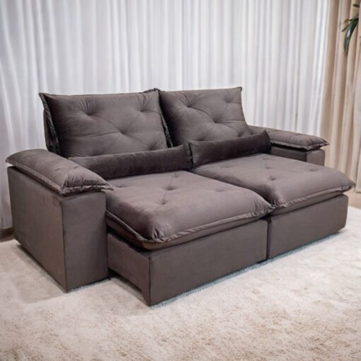 Sofá Retrátil e Reclinável Brasão