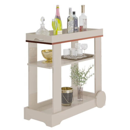 Carrinho Adega Bar Rosé
