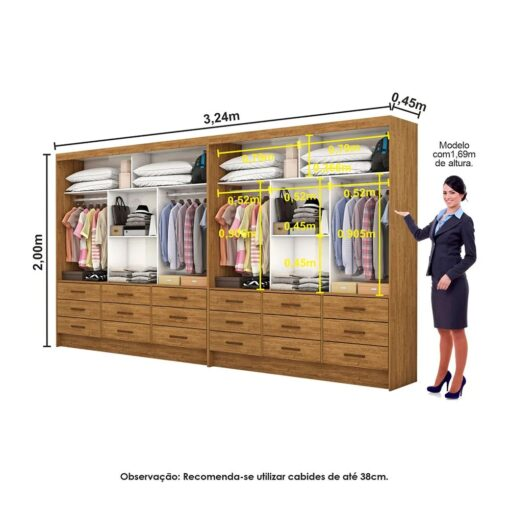 Closet Sevilha 1,62m