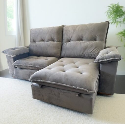 Sofá Retrátil e Reclinável Corvette 2,90 m