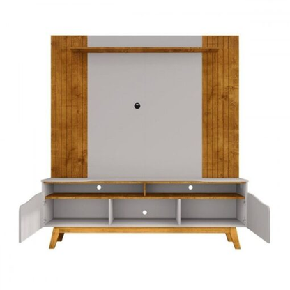 Home Estante até 75″ Atalaia Naturale/Off White