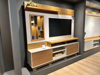 Home Estante até 60″ Eldorado 2.0 Nature/Off White