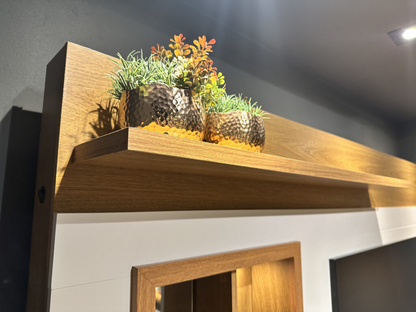 Home Estante até 60″ Eldorado 2.0 Nature/Off White