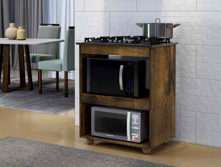 Balcão Turim para CookTop