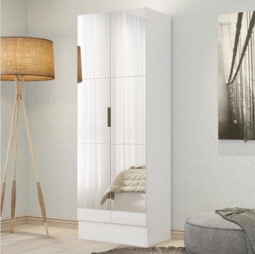 Multiuso Sapateira 2 Portas Premium Espelhada