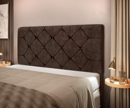 Cabeceira Casal Bony 140 Veludo Suede