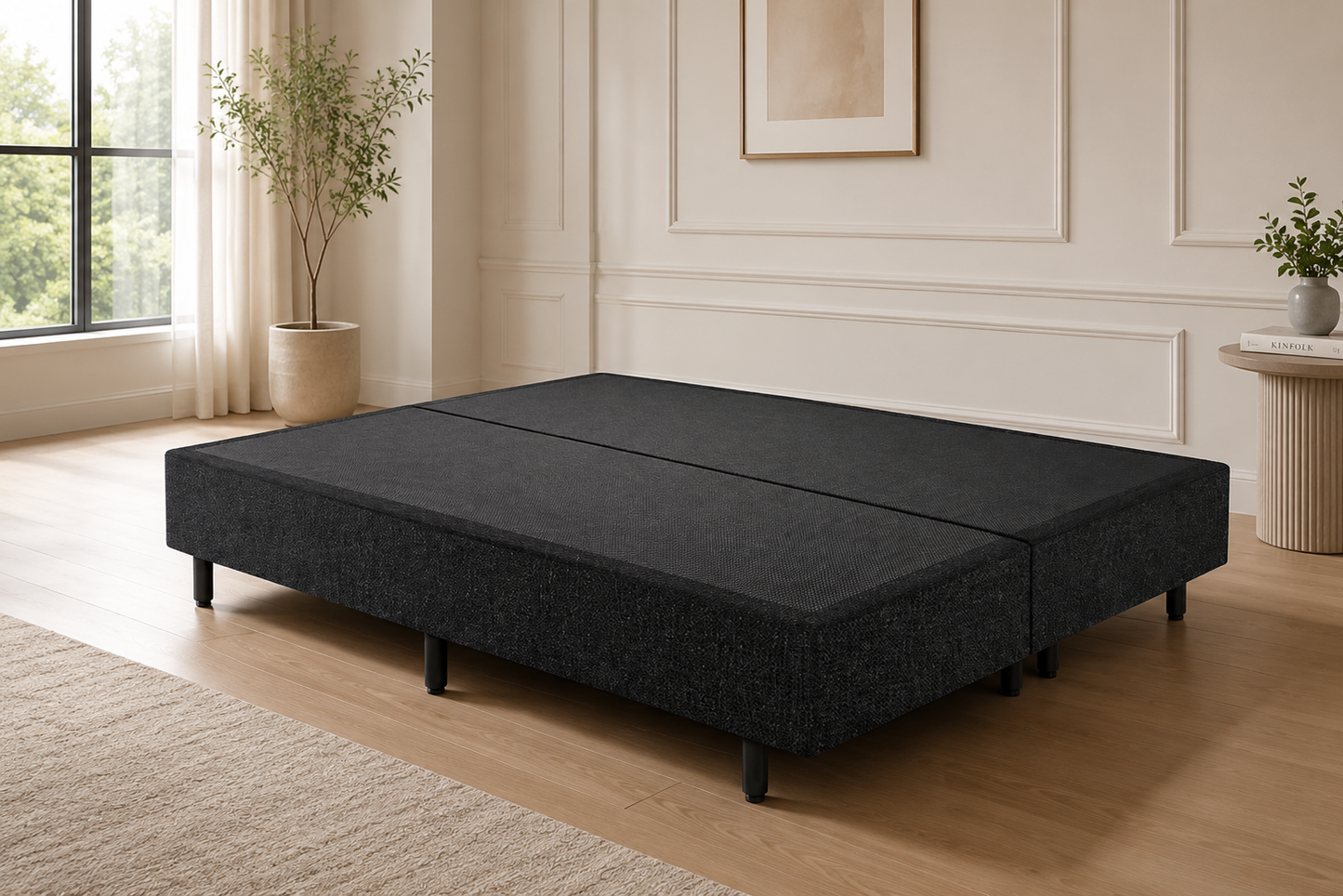 Base Box Queen Simples Corino