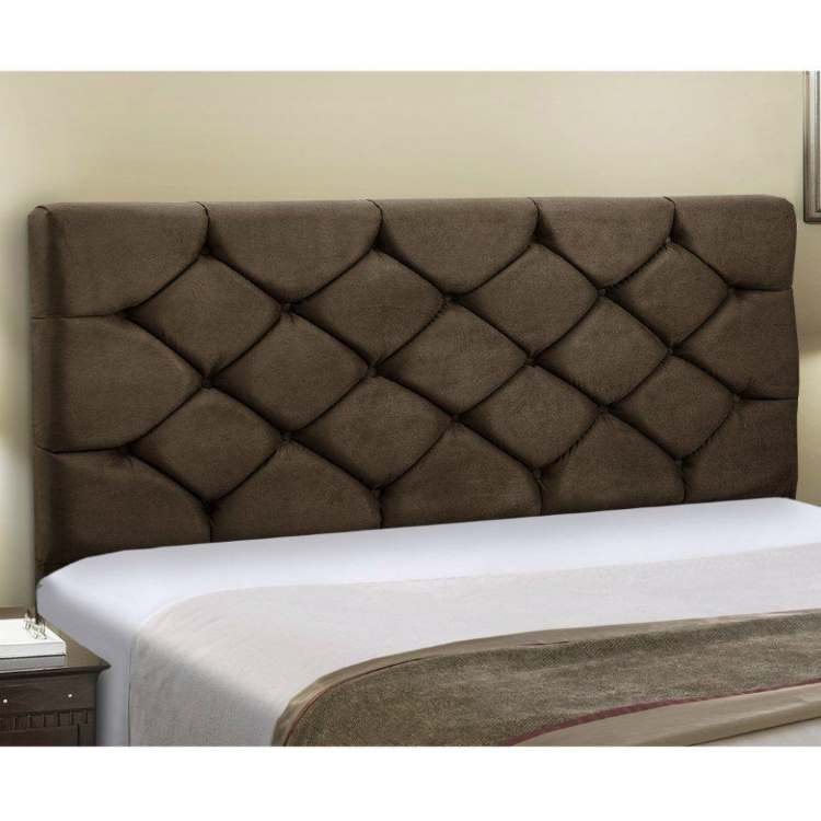 Cabeceira King Bony Suede