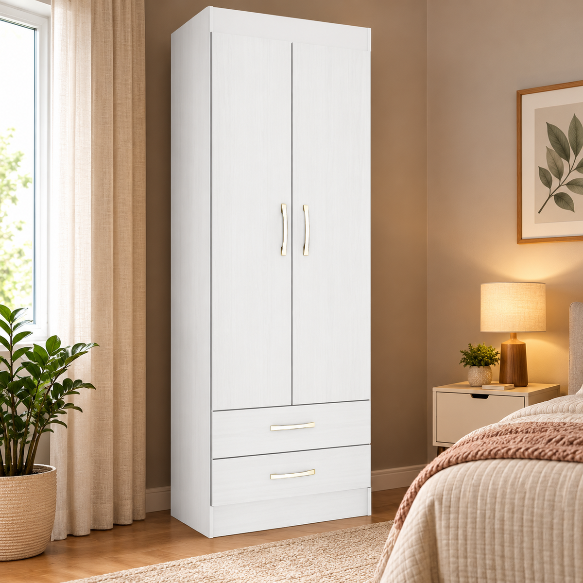 Guarda Roupa Atalaia 52cm 2P2G