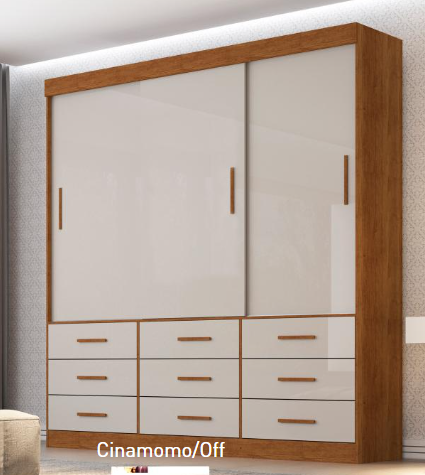 GUARDA ROUPA NEW STAR 1.80m