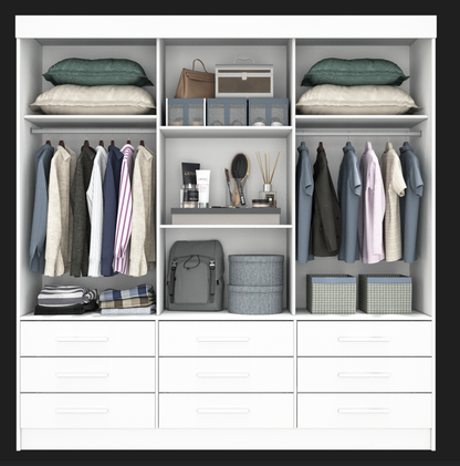 GUARDA ROUPA NEW STAR 1.80m