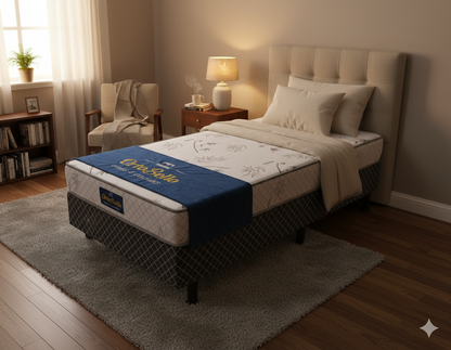 Cama Black/Branca D23