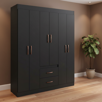 Guarda-Roupa Jamaica 6 Portas e 2 Gavetas