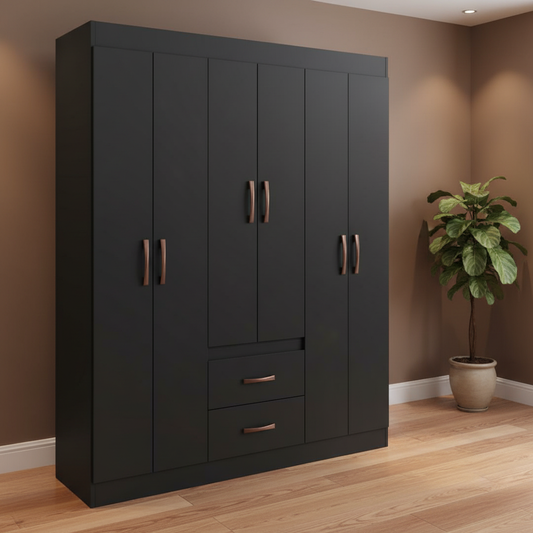 Guarda-Roupa Jamaica 6 Portas e 2 Gavetas